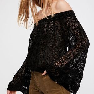 Free People Ginger Berry Top